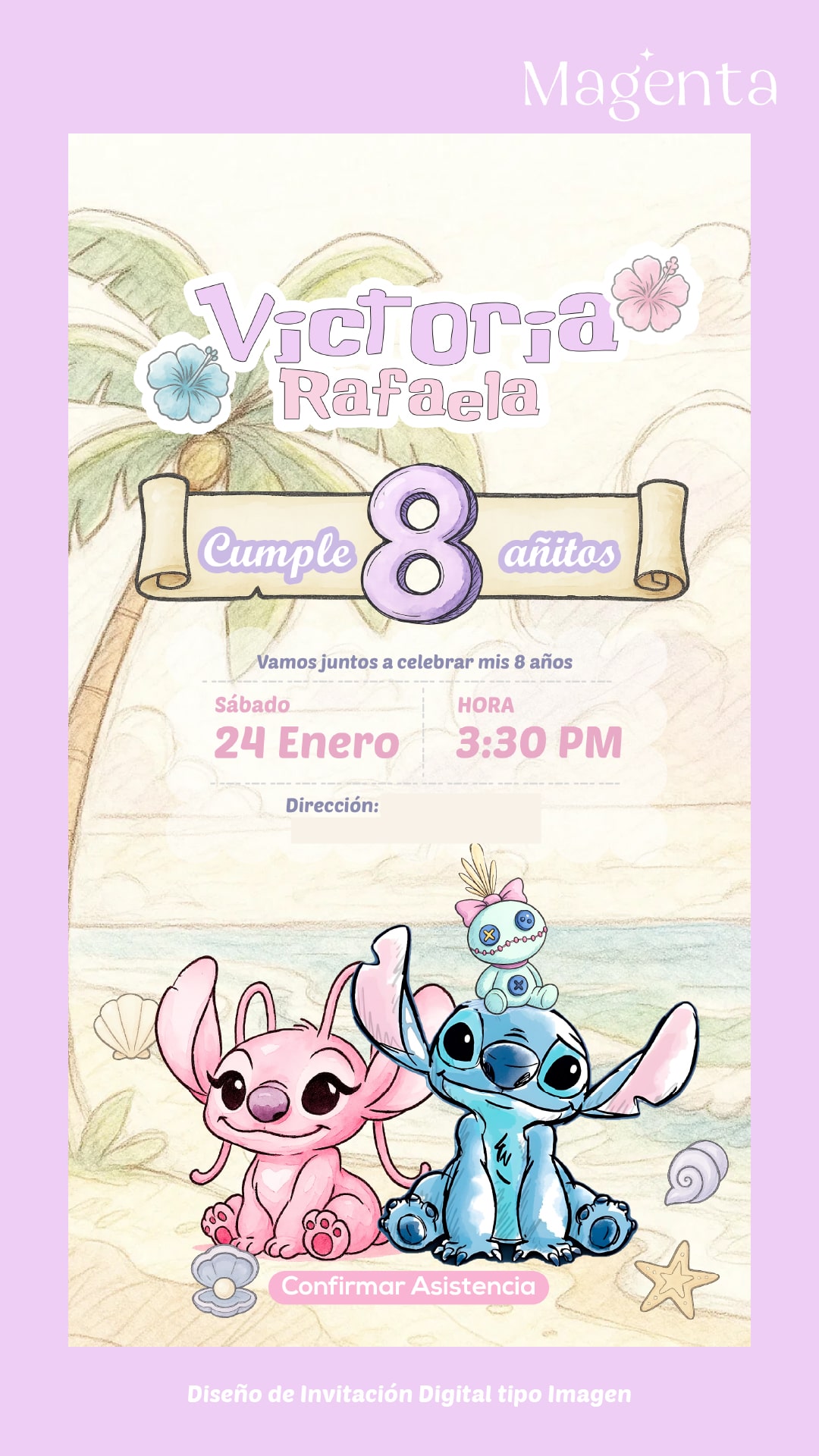 Invitación digital 8