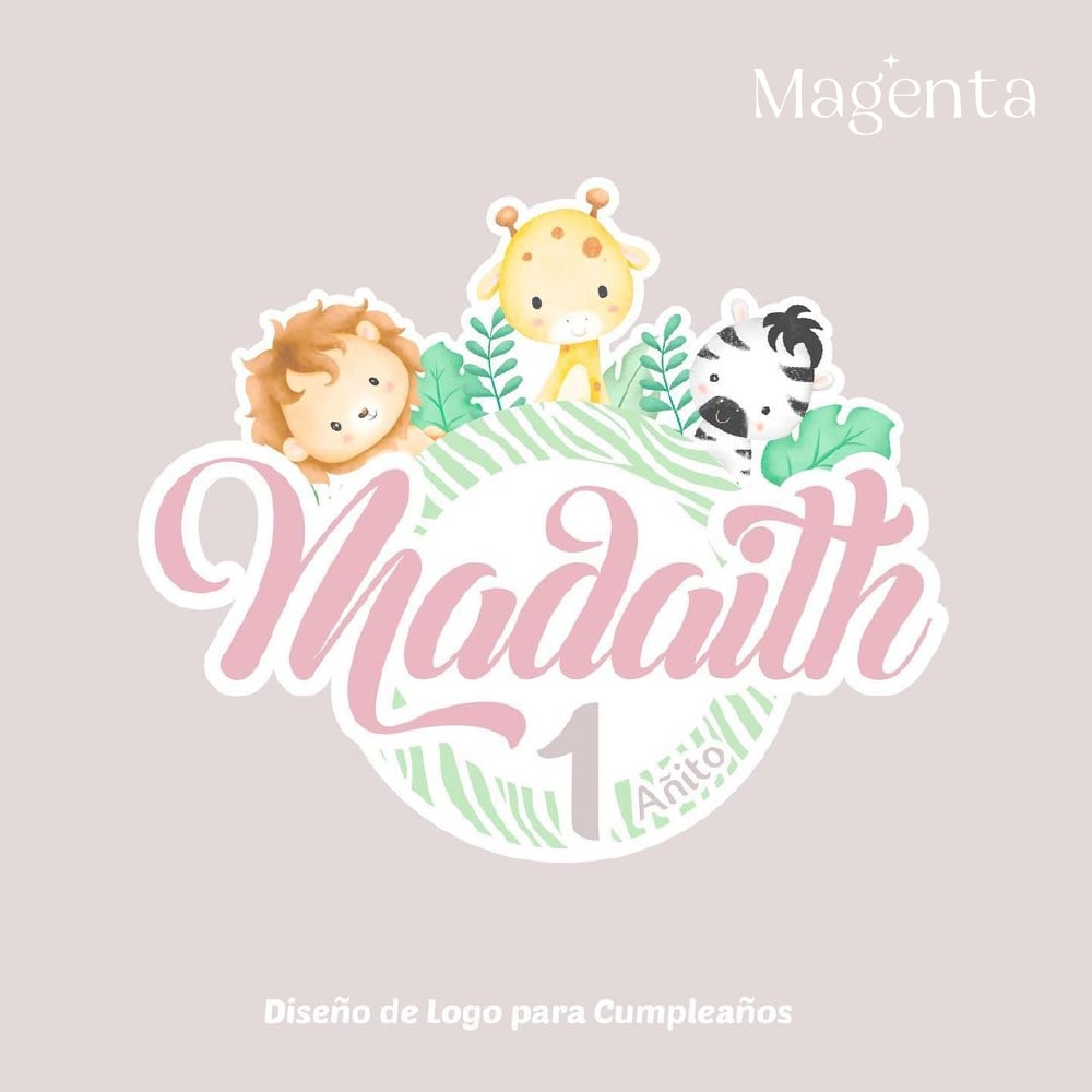 Logo de cumpleaños 7